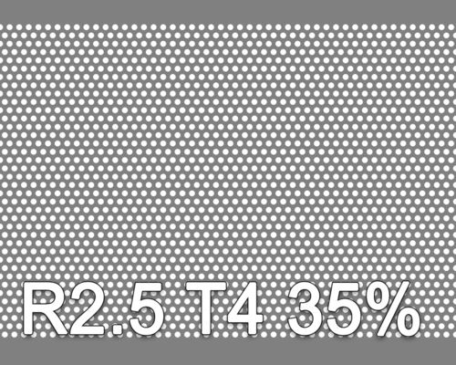 Reikälevy Teräs 2.0x1000x2000mm R2.5 T4 35%